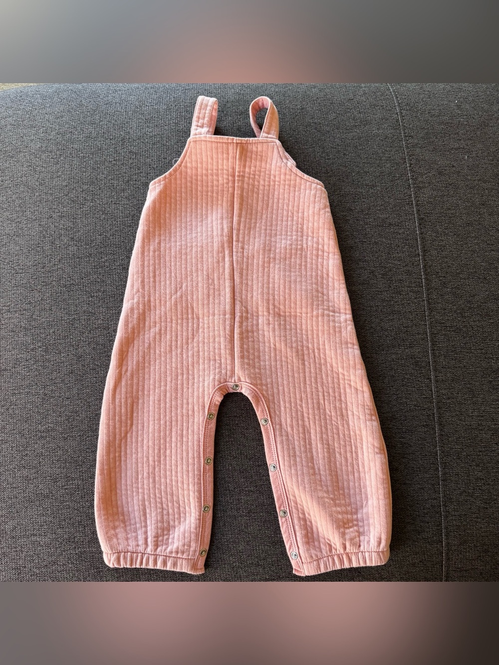 Disney Pink Minnie Mouse Overalls Baby Girl 18M - Picture 3 of 6